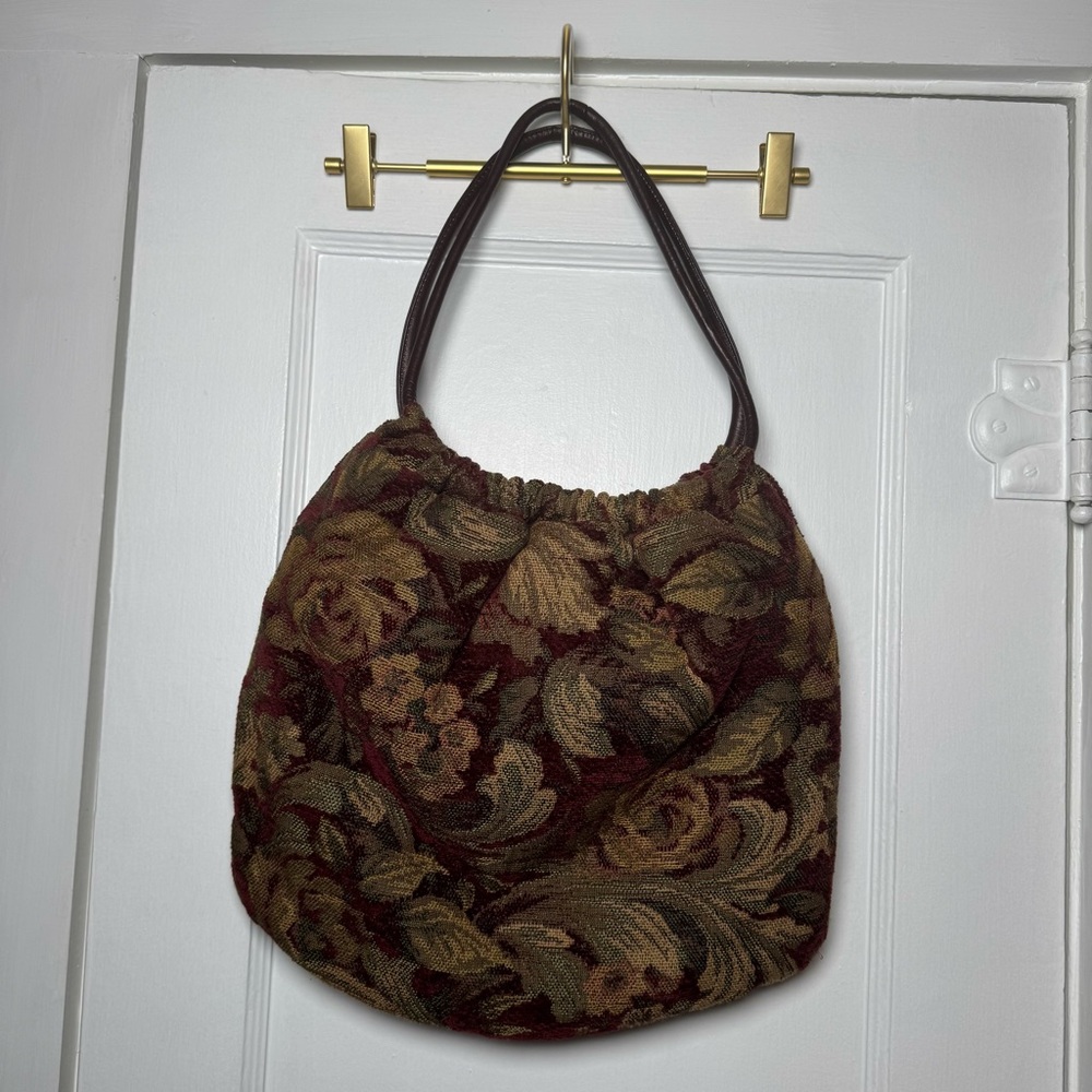 Hobo International Large Floral Tapestry Shoulder Bag